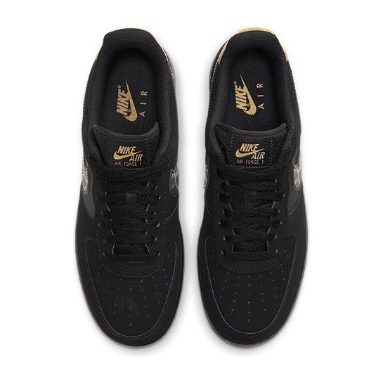 Nike Air Force 1 Low Black Gold