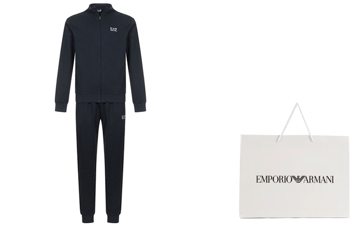 Emporio Armani Tracksuit Black