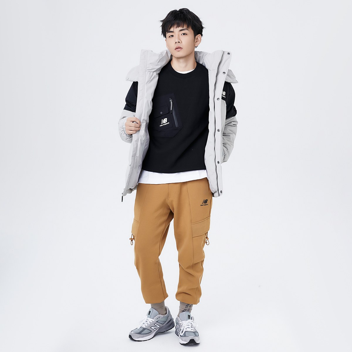 New Balance Patchwork Down Jacket