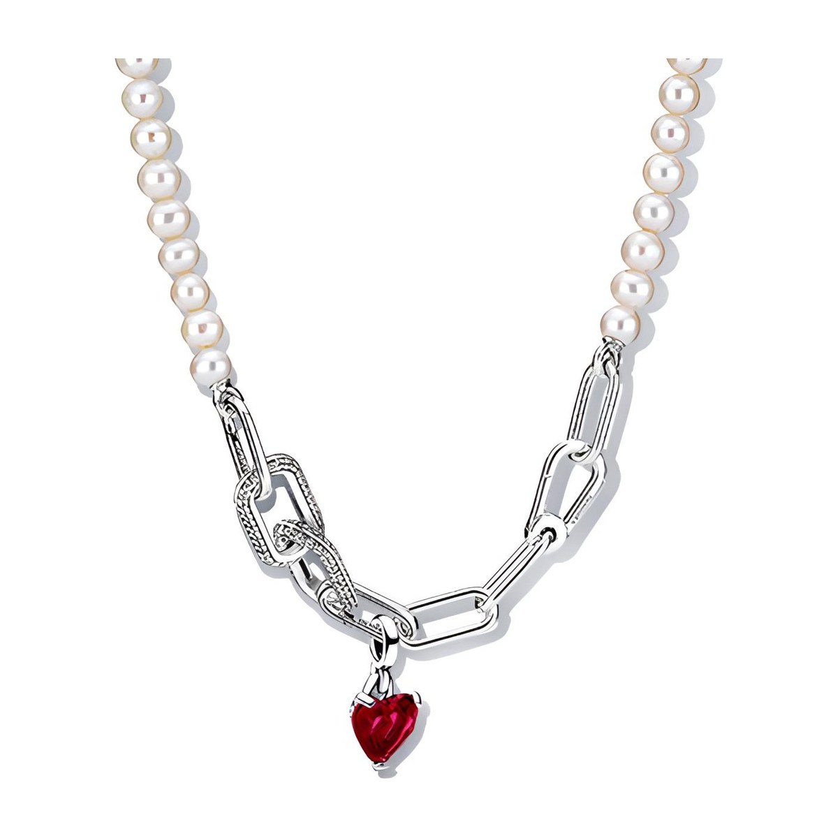 Pandora ME Necklace Set Silver/Red