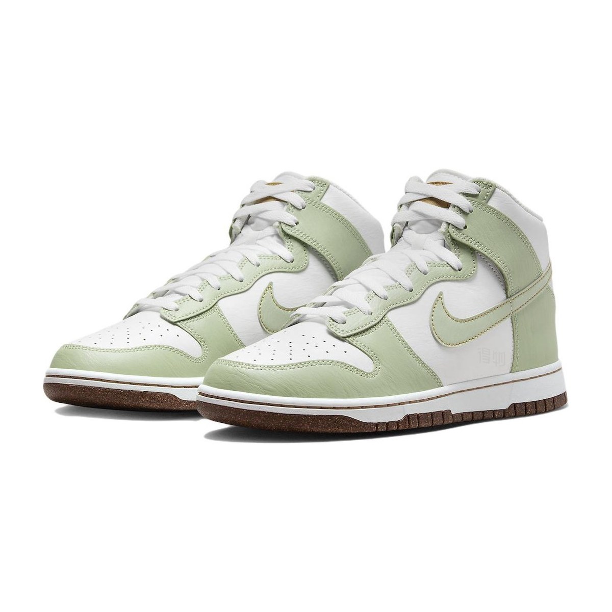Nike Dunk High "Inspected By Swoosh" White Green