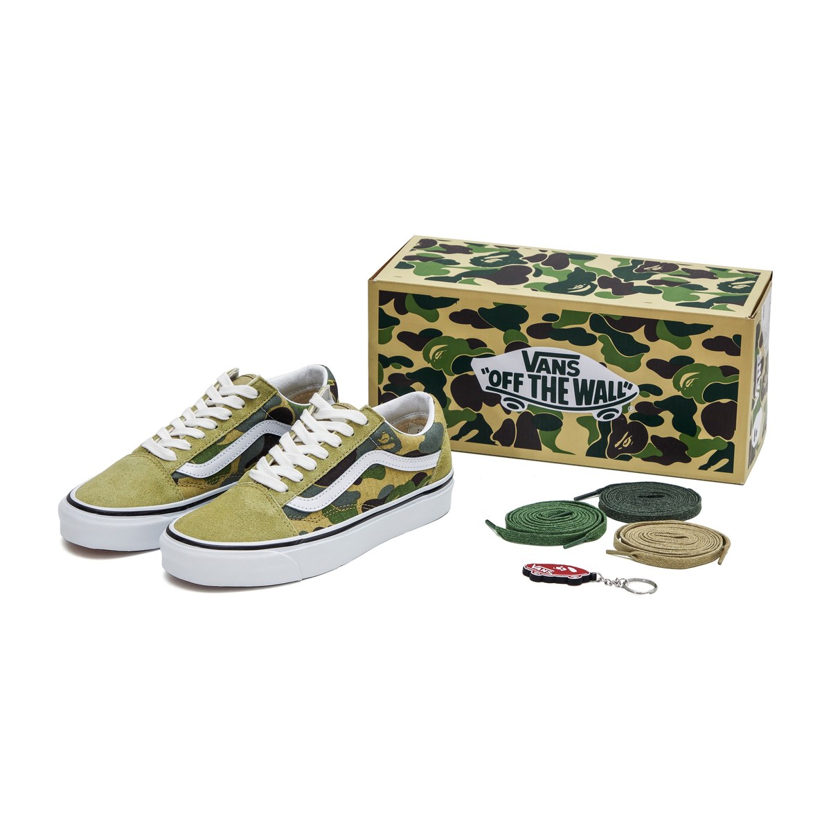 A BATHING APE x Vans Old Skool 36 DX Brown Camo