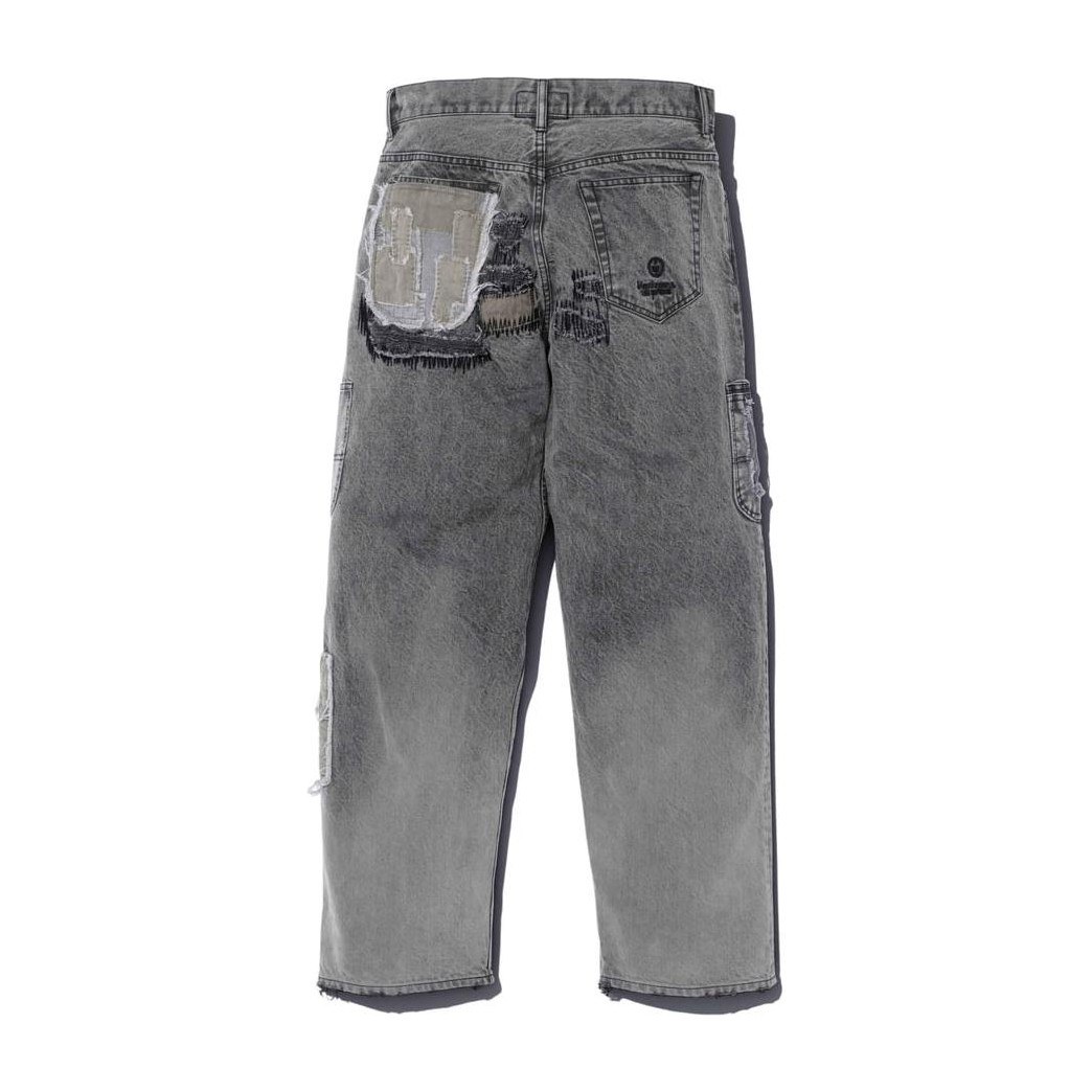 Supreme x BLACKMEANS Mended Loose Fit Jean