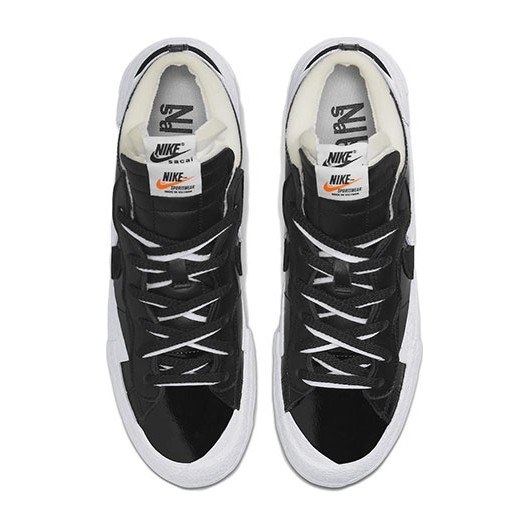 Sacai x Nike Blazer Low Black Patent Leather
