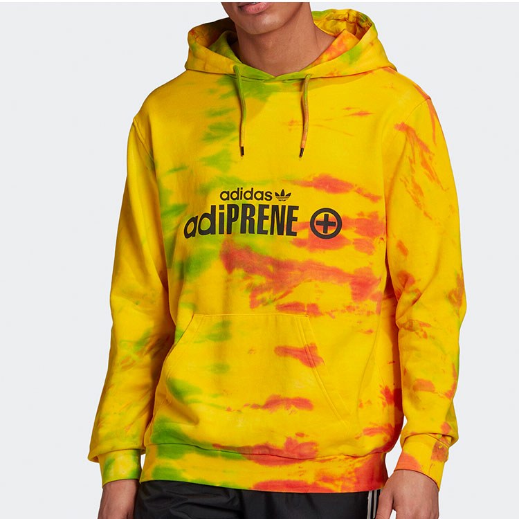 adidas Originals Tie-Dye Hoodie Yellow