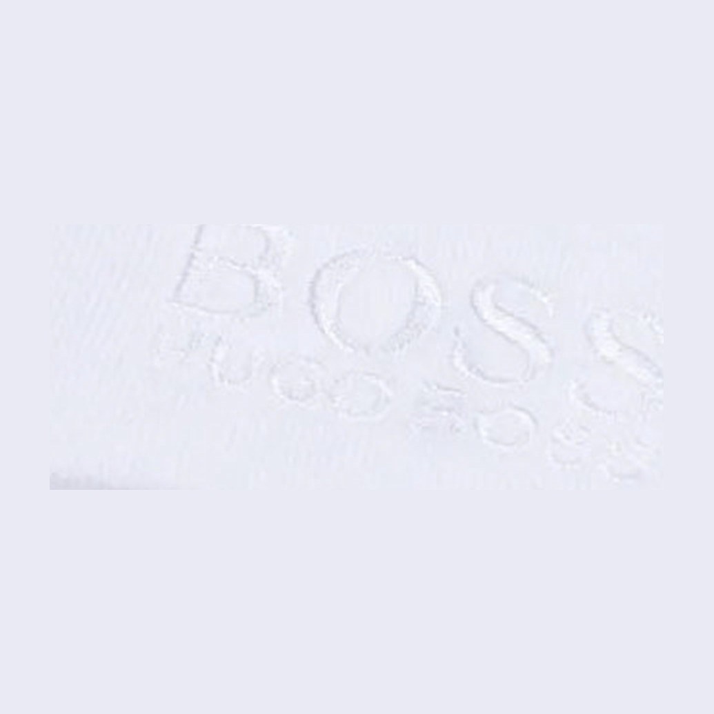 HUGO BOSS Logo Zip Jacket White