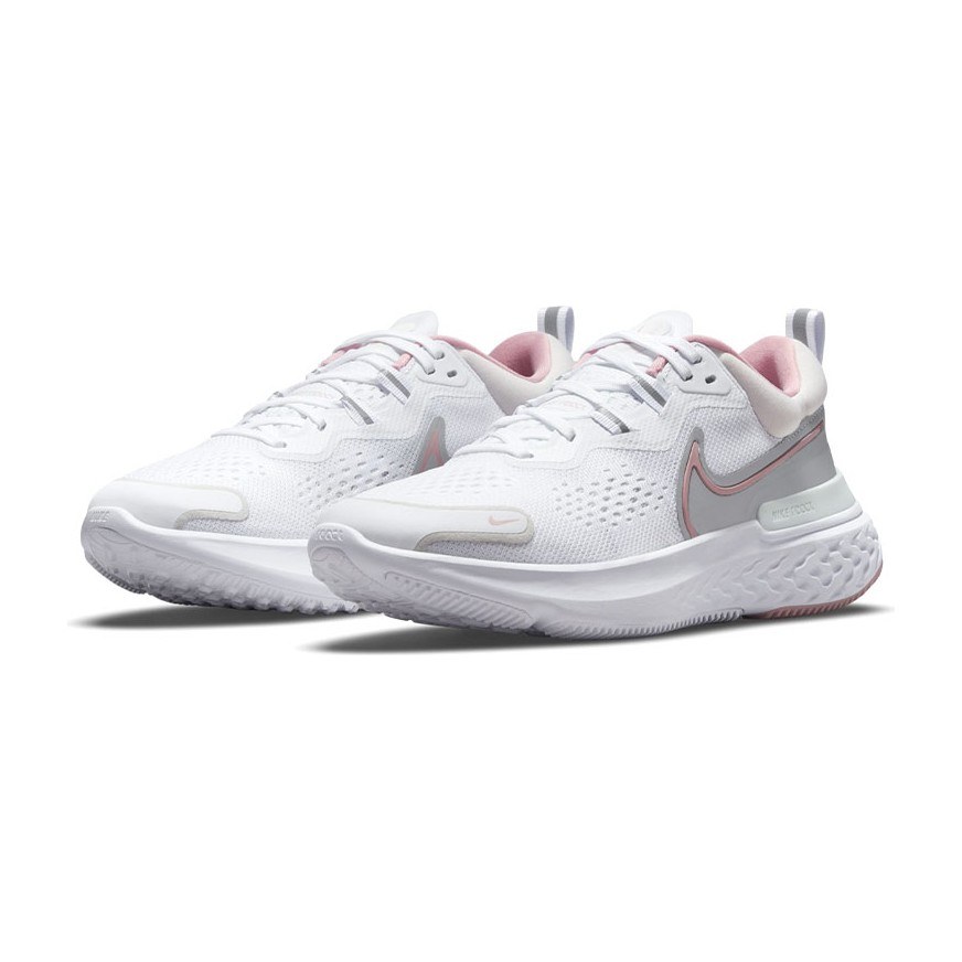 Nike React Miler 2 White Silver Pink