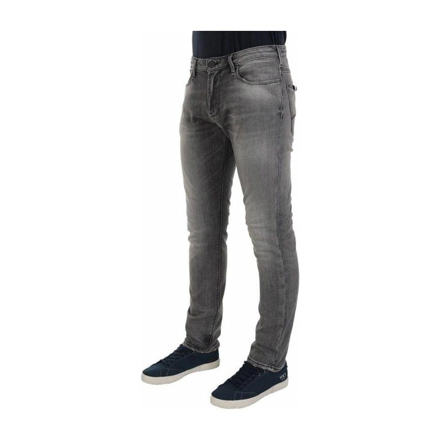 Emporio Armani Slim Washed Jeans Gray