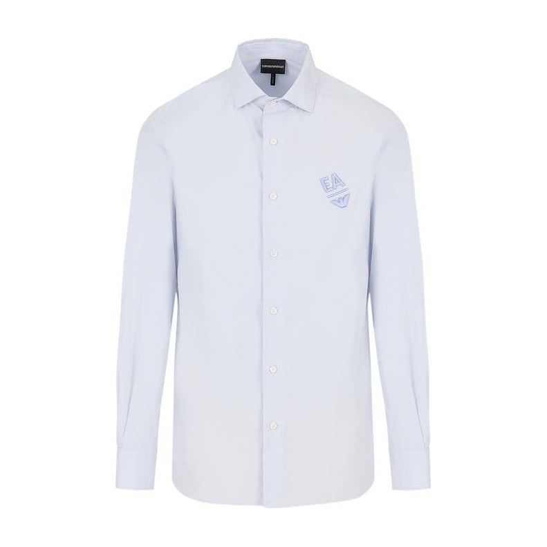 Emporio Armani SS24 Solid Single-Breasted Shirt