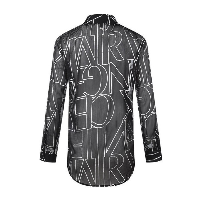 Armani Exchange FW22 Letter Print Shirt