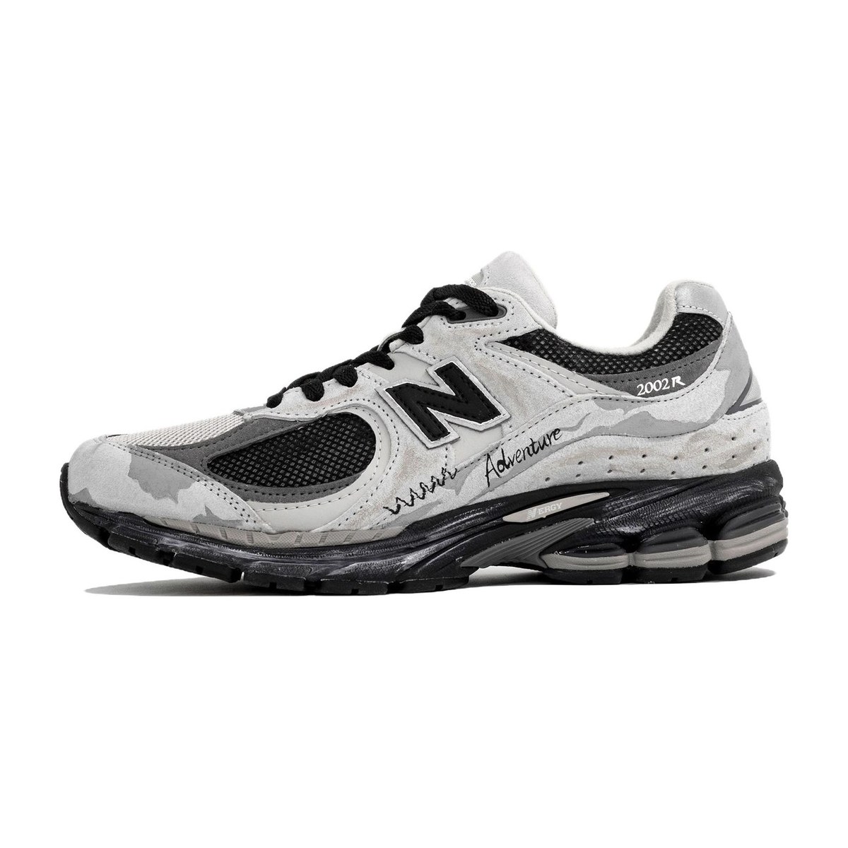 New Balance 2002R Black Grey