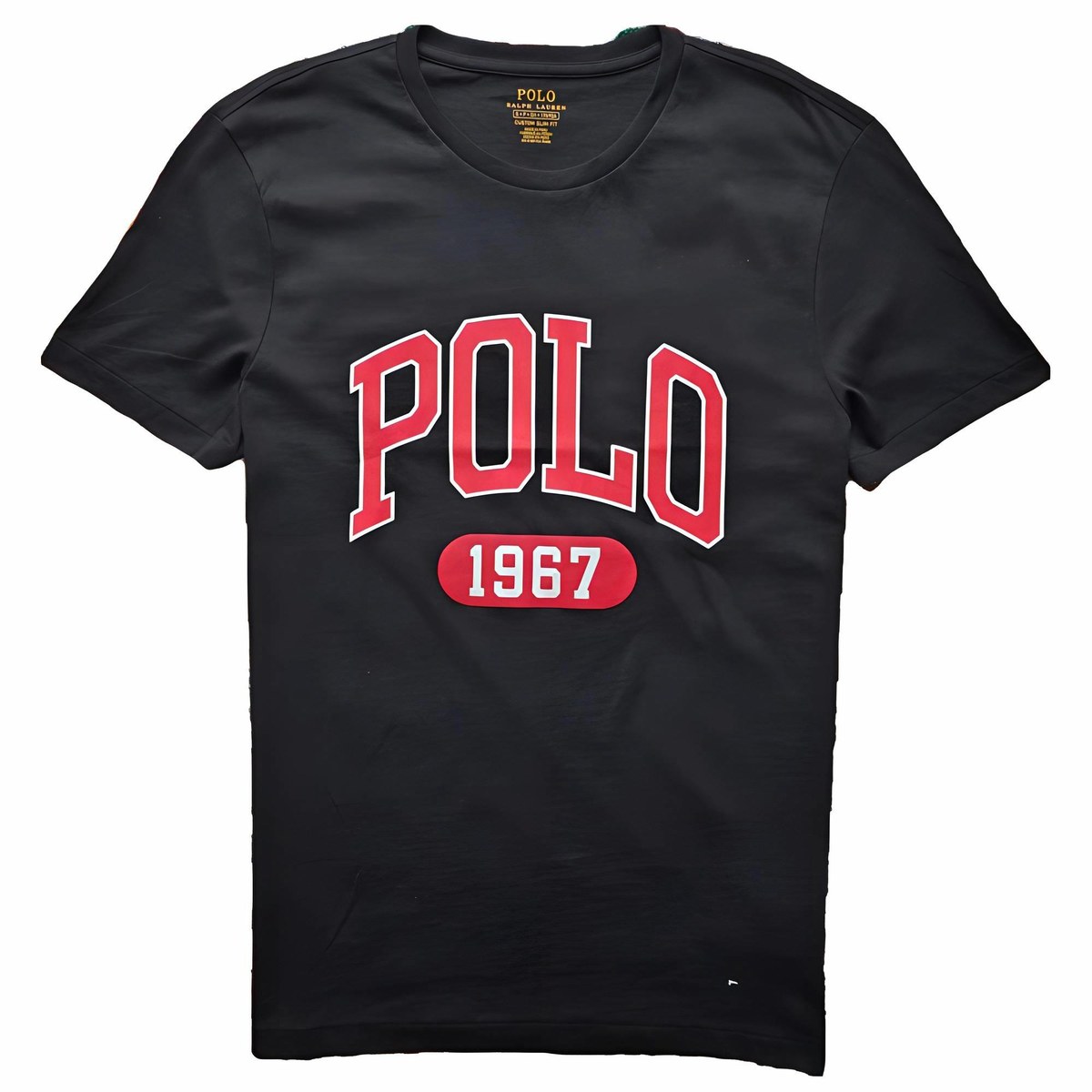 Polo Ralph Lauren Logo Crewneck T-Shirt Black