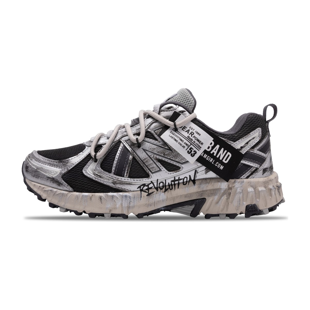 New Balance 410 Black Silver