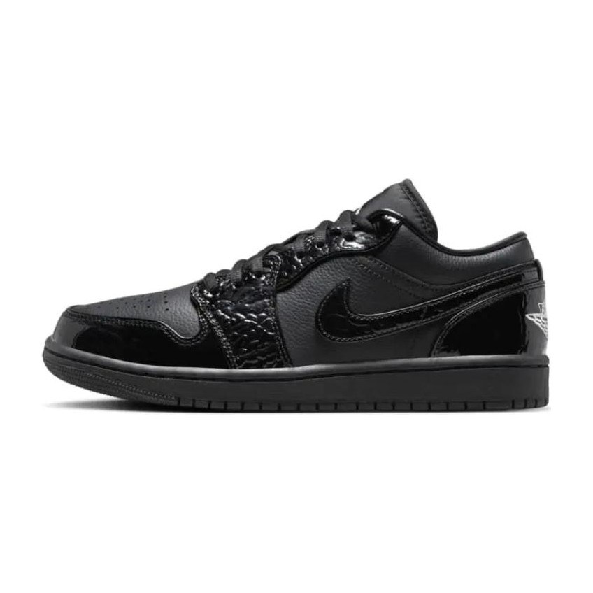 Jordan Air Jordan 1 Low "Black Croc"