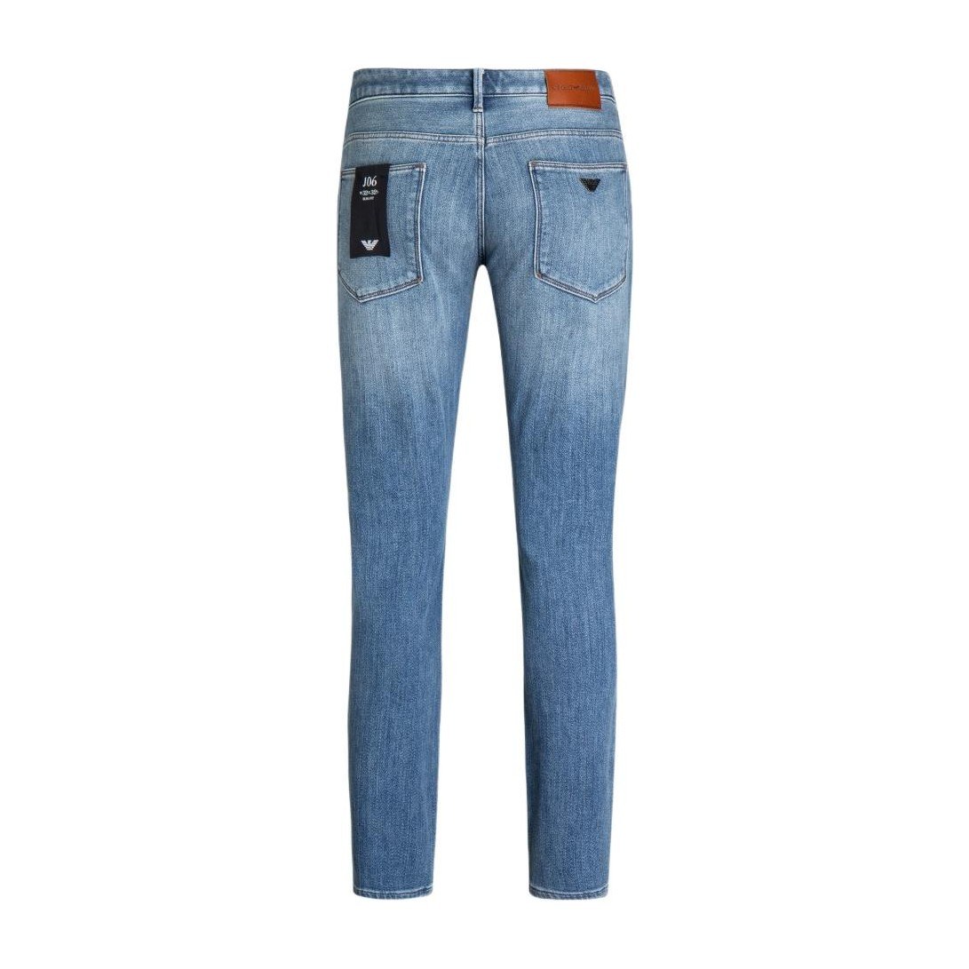 Emporio Armani SS24 Light Blue Jeans