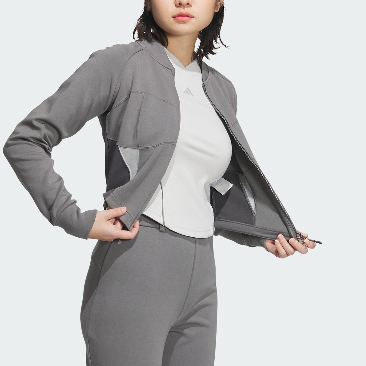 adidas Sportswear SLIM KNIT JACKET
