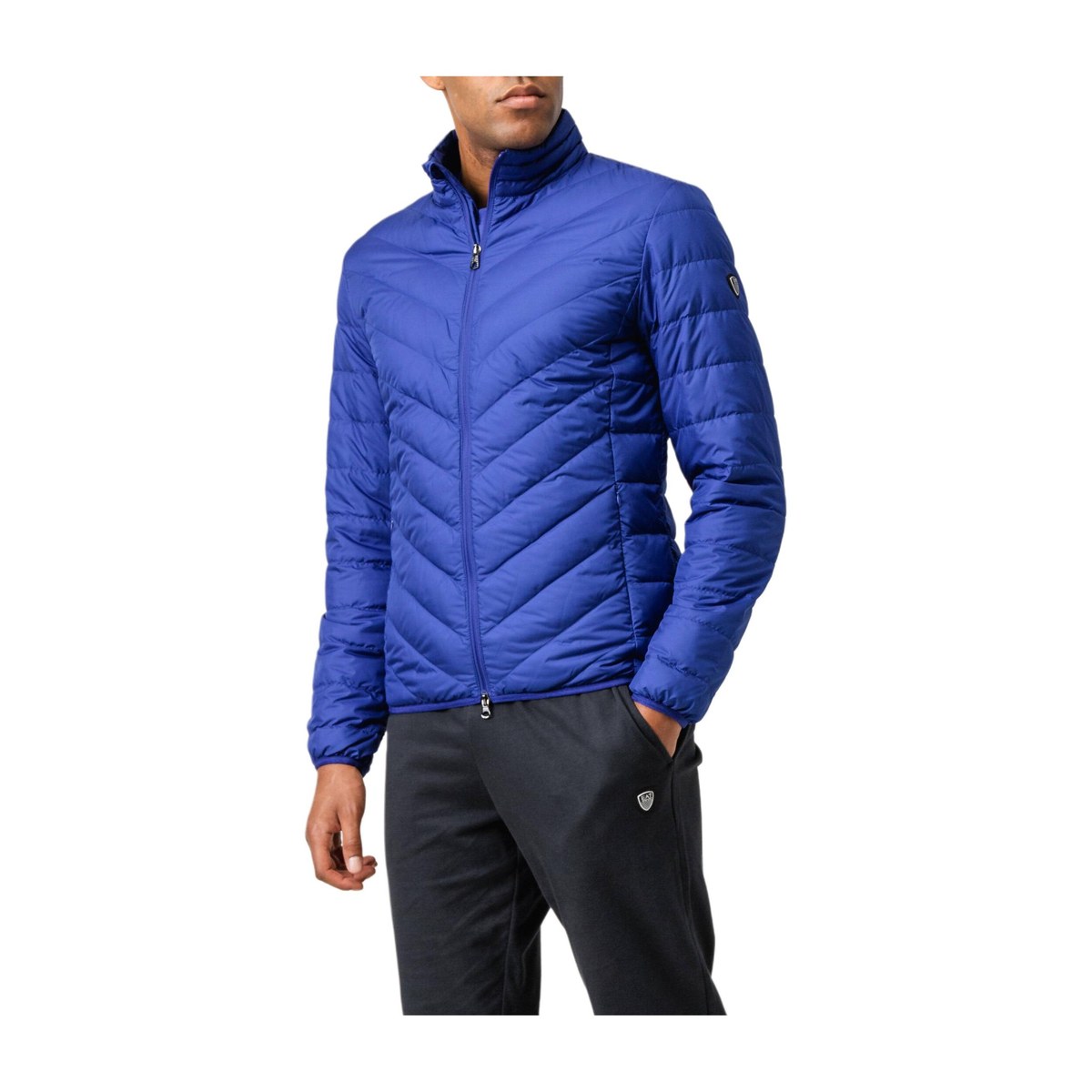 Emporio Armani EA7 Down Jacket Blue