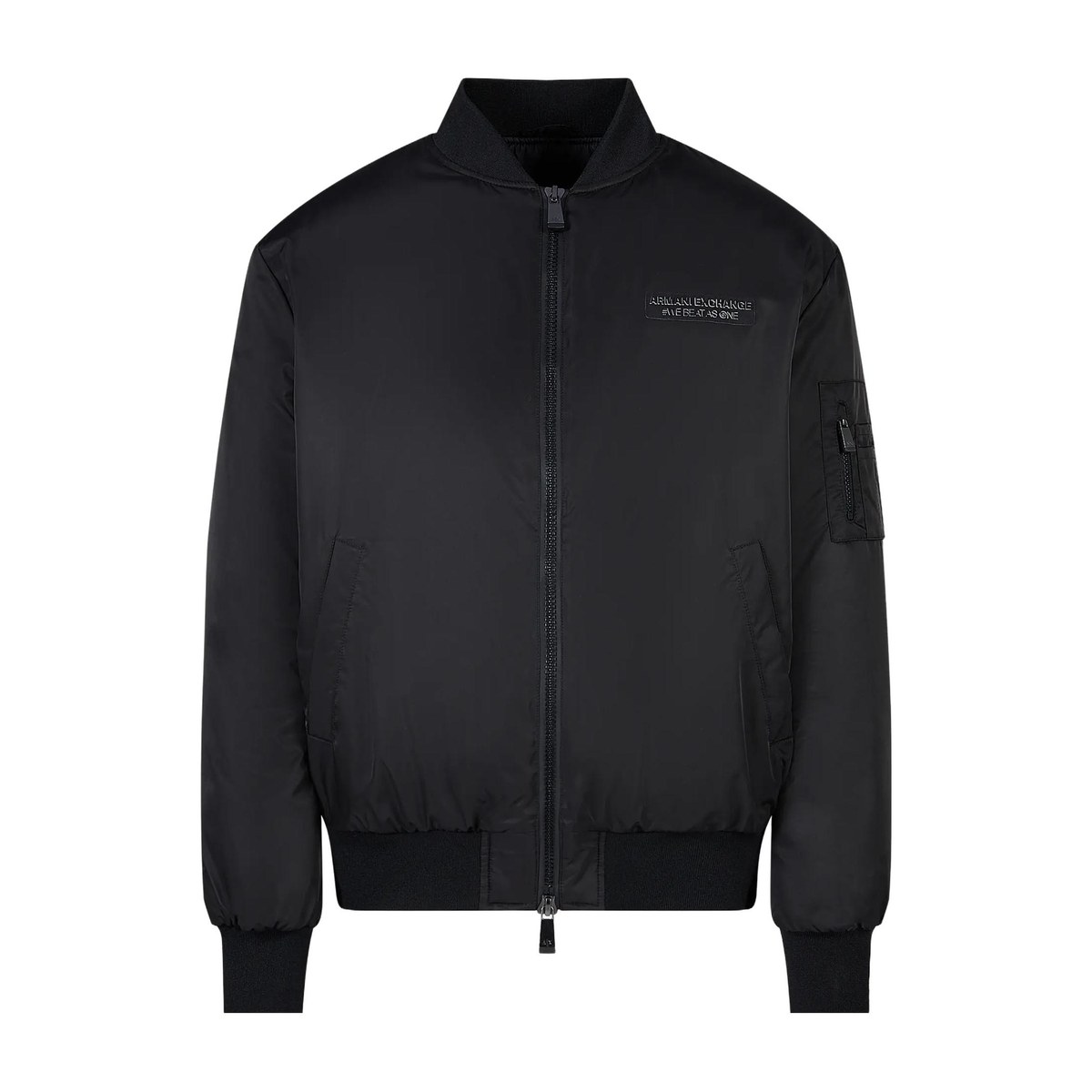 Armani Exchange FW23 Black Cotton Jacket