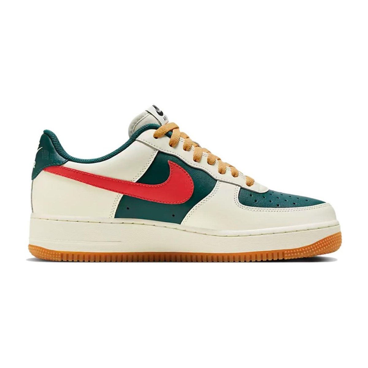 Nike Air Force 1 Low White Green Red