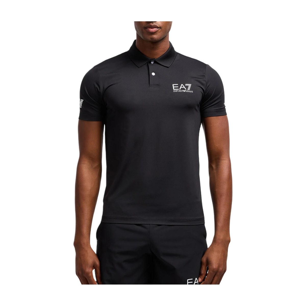 Emporio Armani EA7 FW23 Polo Black