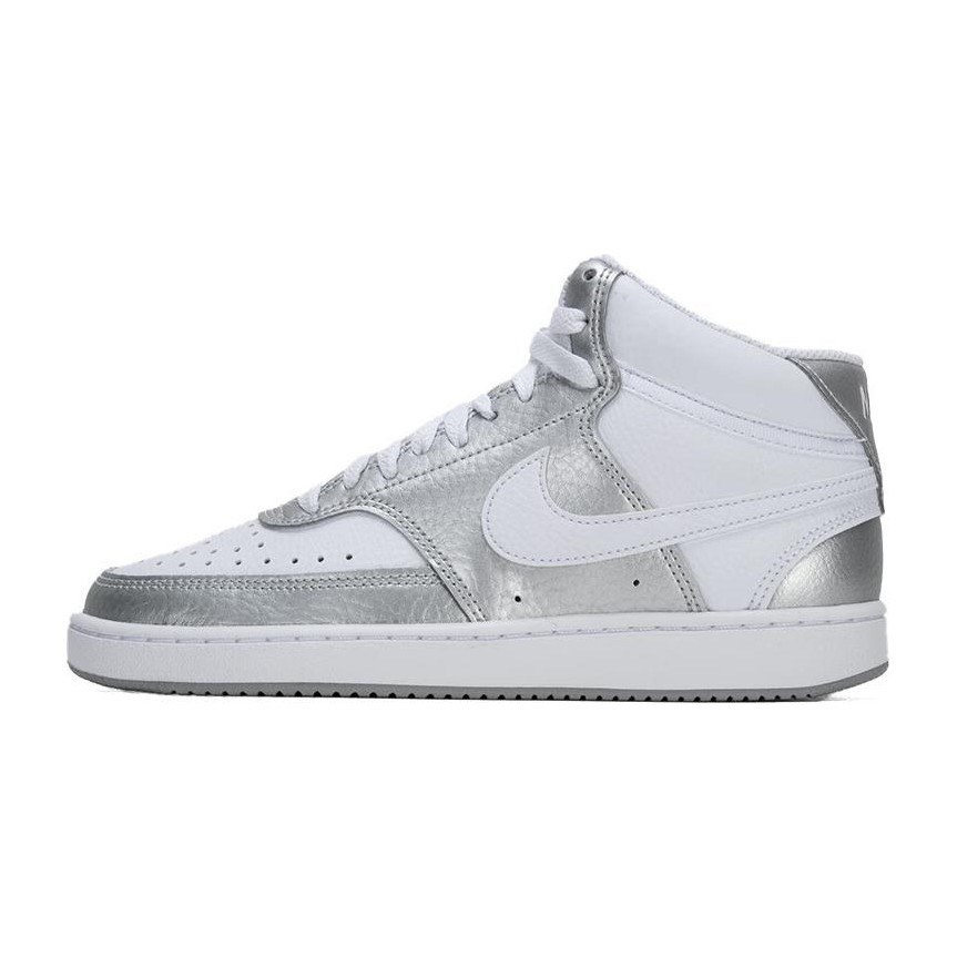 Nike Court Vision Mid Silver White