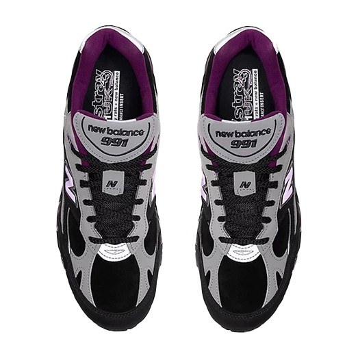 Stray Rats x New Balance 991 Black Purple