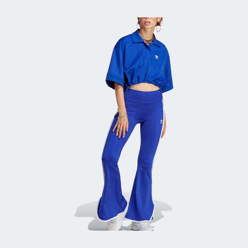 adidas Originals Always Original Polo Shirt Bright Blue