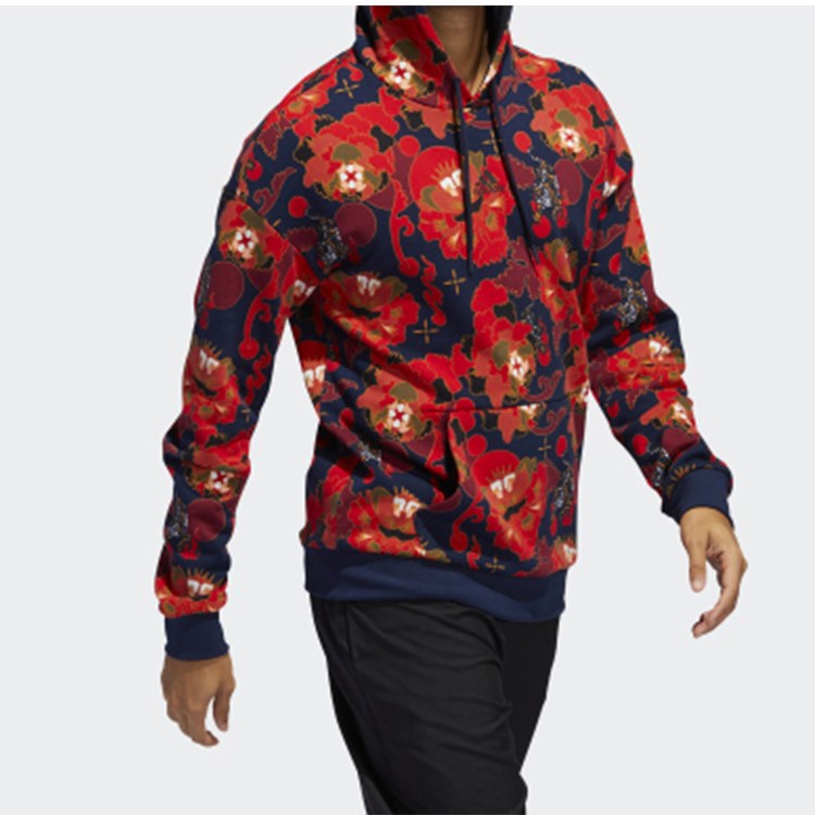 adidas CNY Hoodie Red
