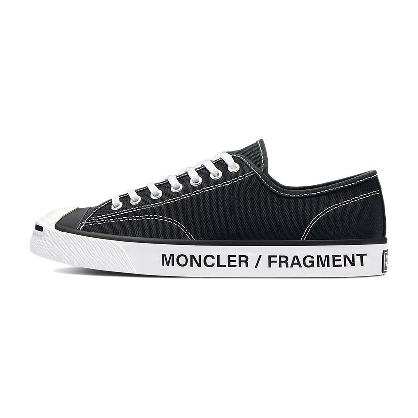 Fragment Design x Moncler x Converse Jack Purcell Low Black