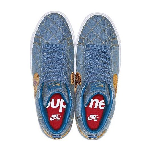 Supreme x Nike Blazer "Industrial Blue"