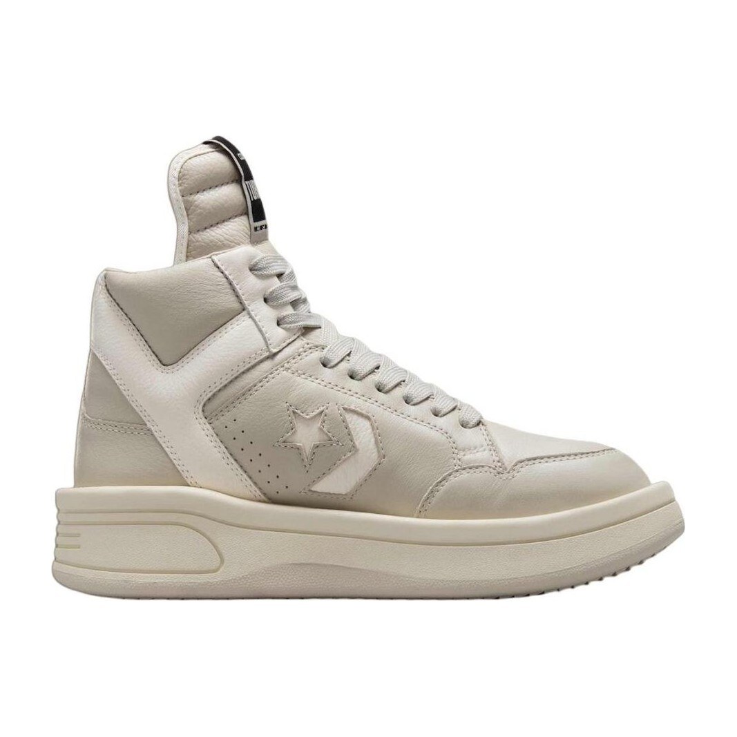 Rick Owens DRKSHDW x Converse TURBOWPN Mid White