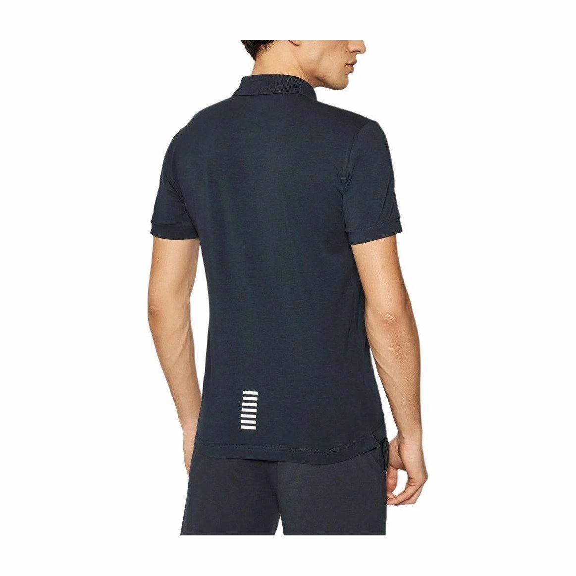Emporio Armani SS22 Logo Polo Navy