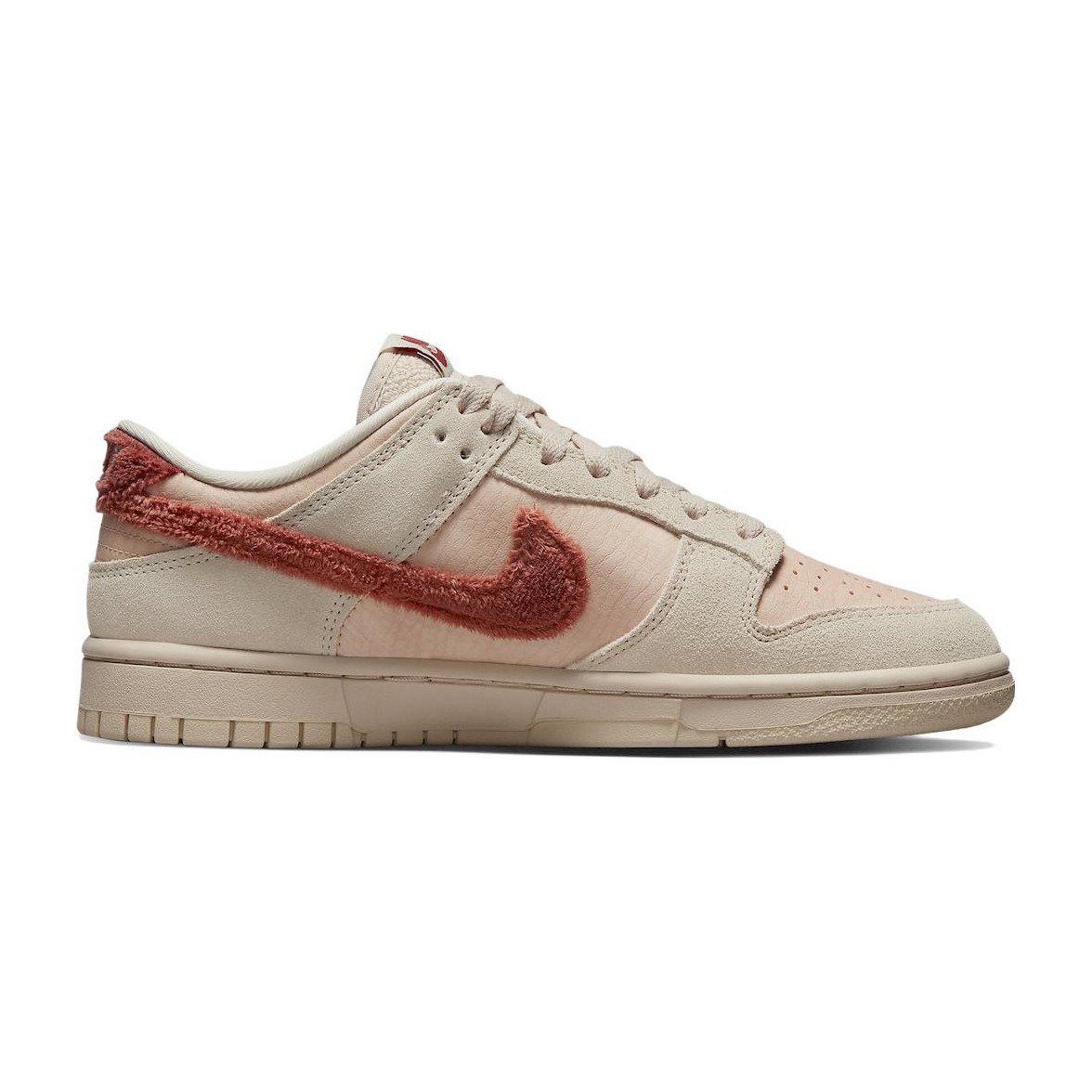 Nike Dunk Low "Terry Swoosh" Beige