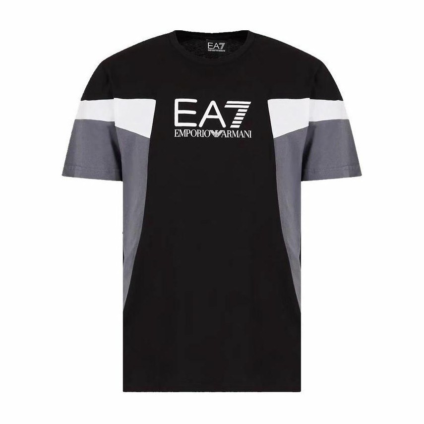 Emporio Armani EA7 Logo T-Shirt Black
