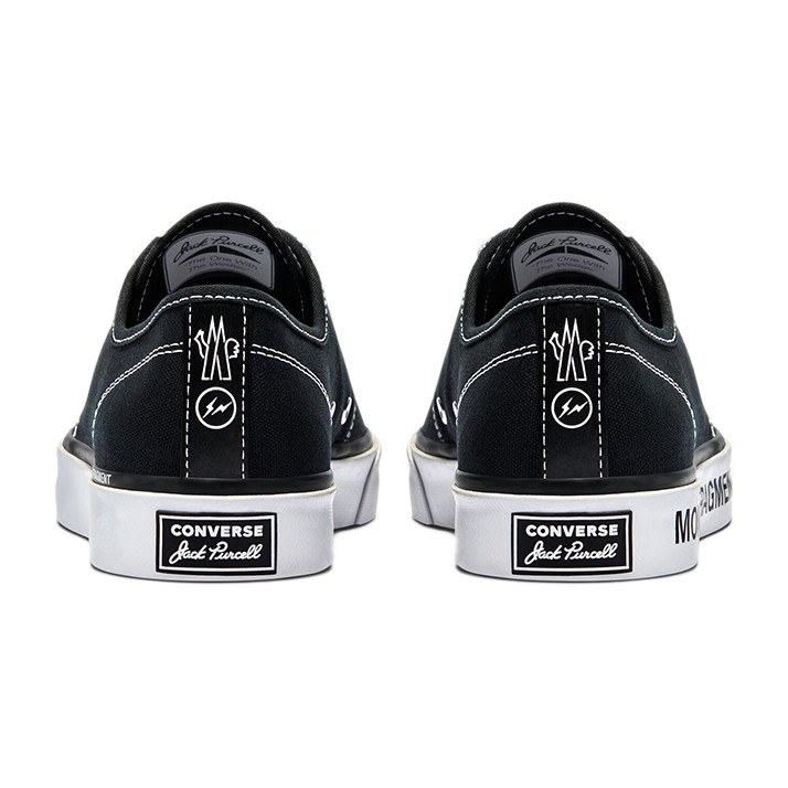 Fragment Design x Moncler x Converse Jack Purcell Low Black