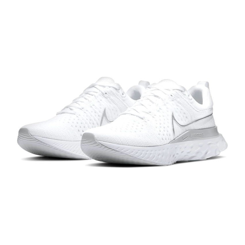 Nike React Infinity Run Flyknit 2 White Silver