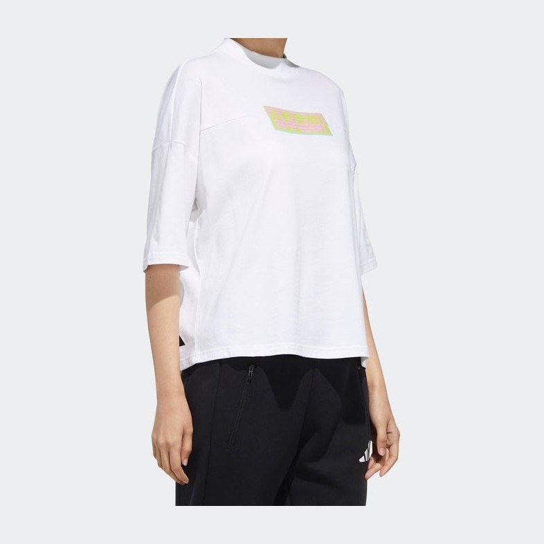 adidas GFX T White