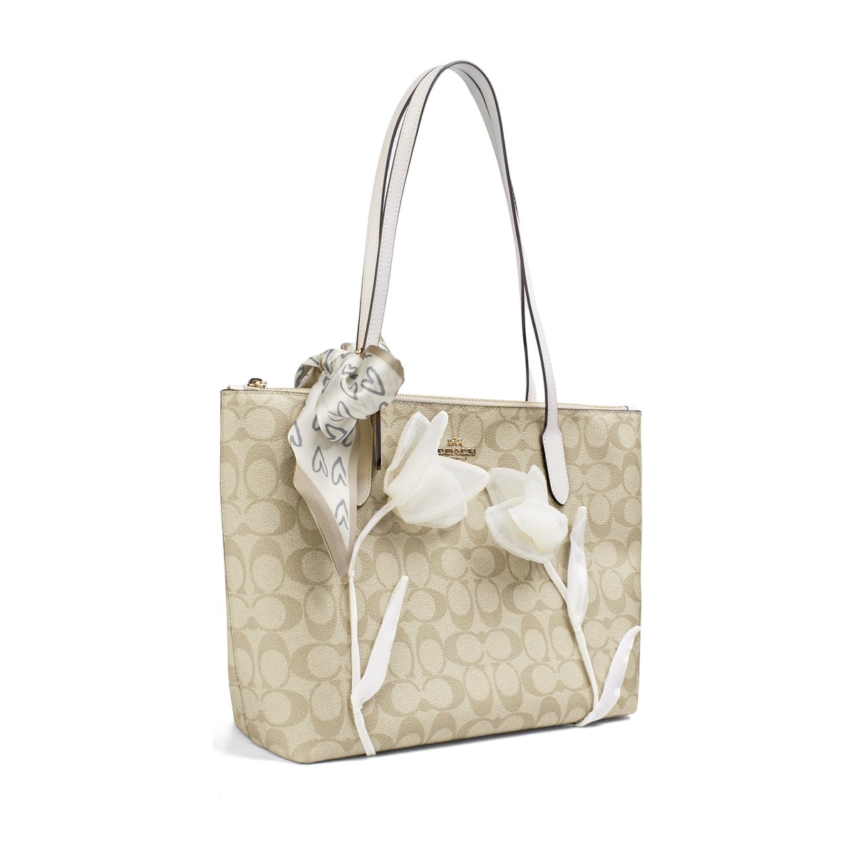 Coach Zip Top Tote