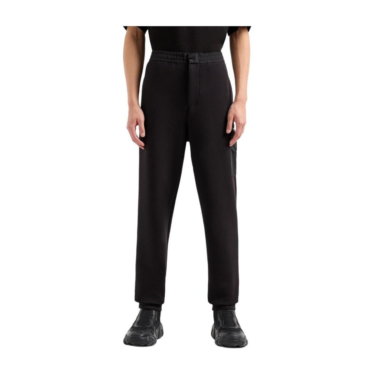 Armani Exchange FW24 Black Joggers