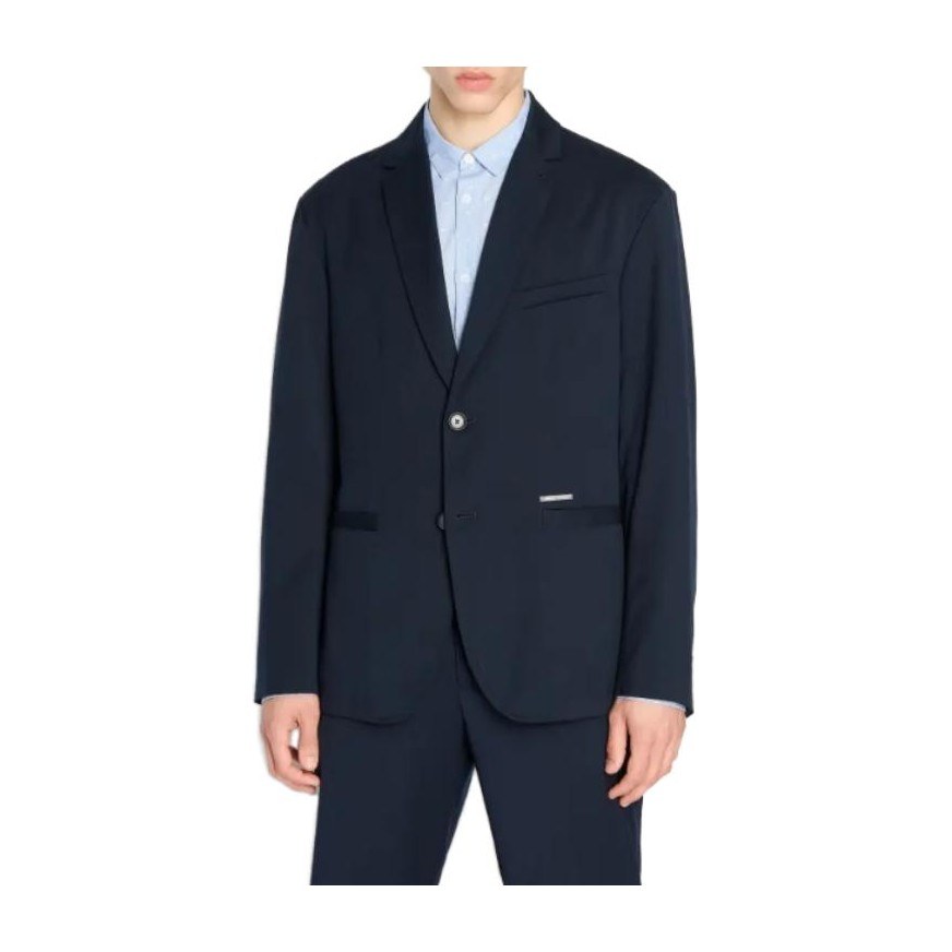 Armani Exchange Navy Blazer