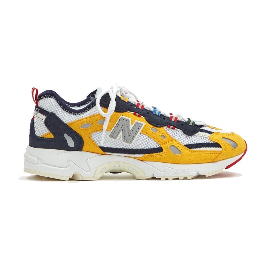 AIME LEON DORE x New Balance 827 White Yellow