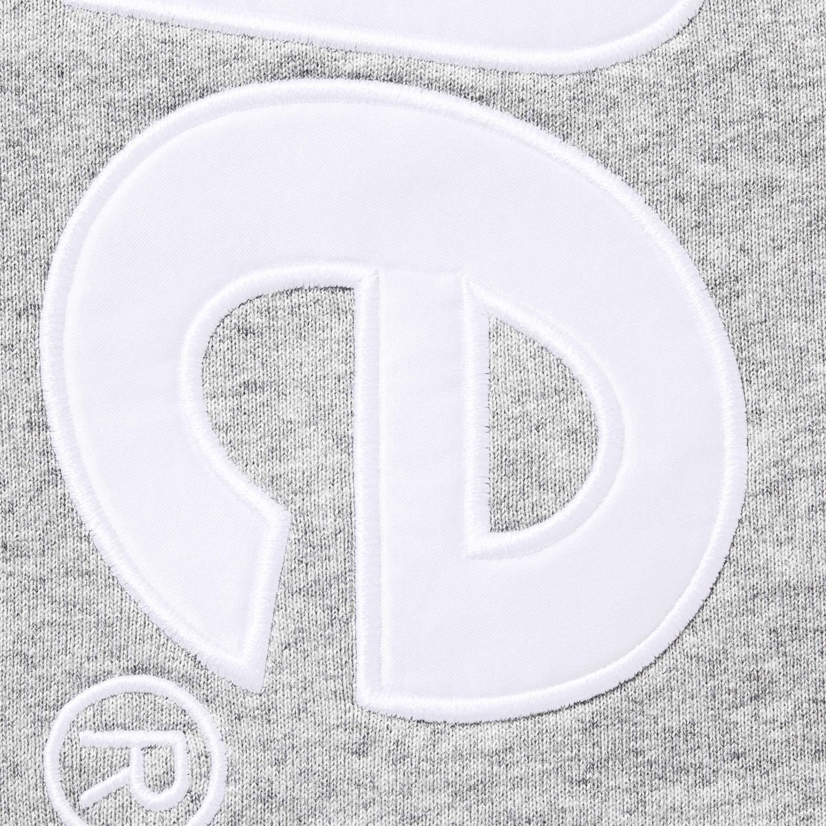 Supreme FW25 Satin Appliqué Hooded Sweatshirt