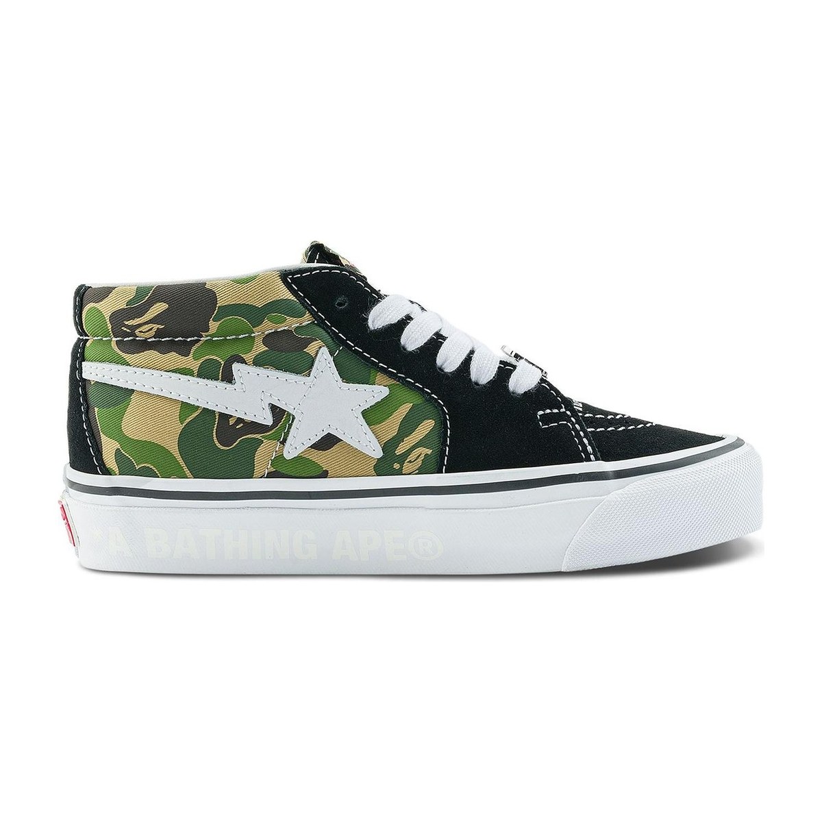 BAPE x Vans SK8 Reissue 83 Camo