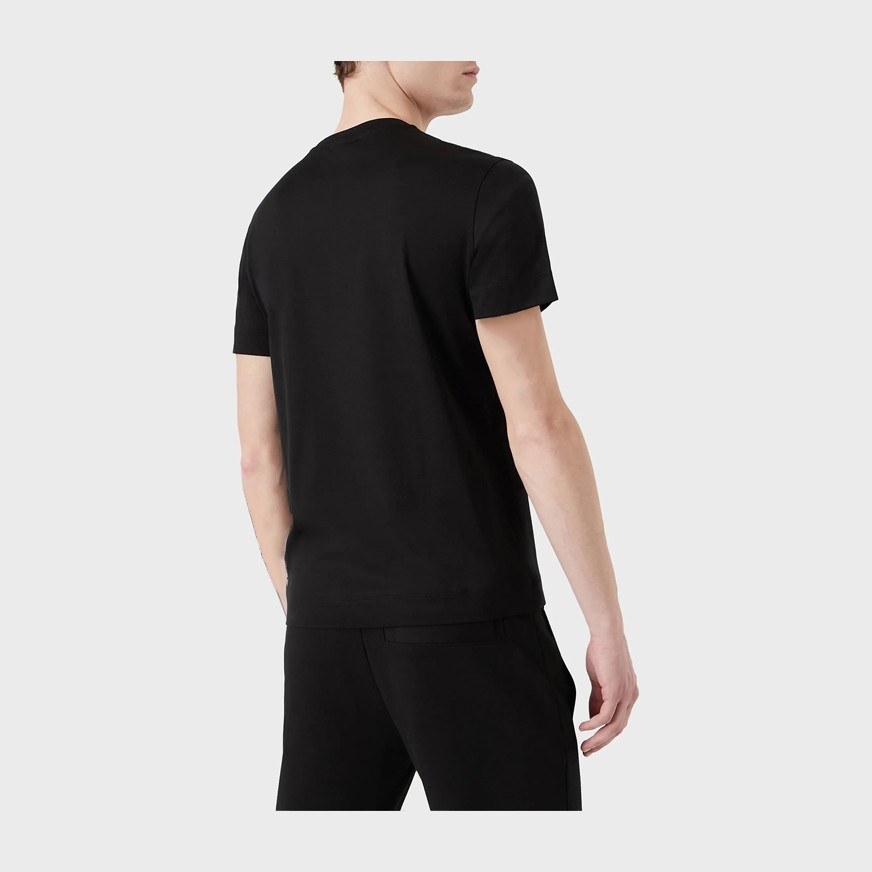 Emporio Armani SS22 Smiley T-Shirt Black