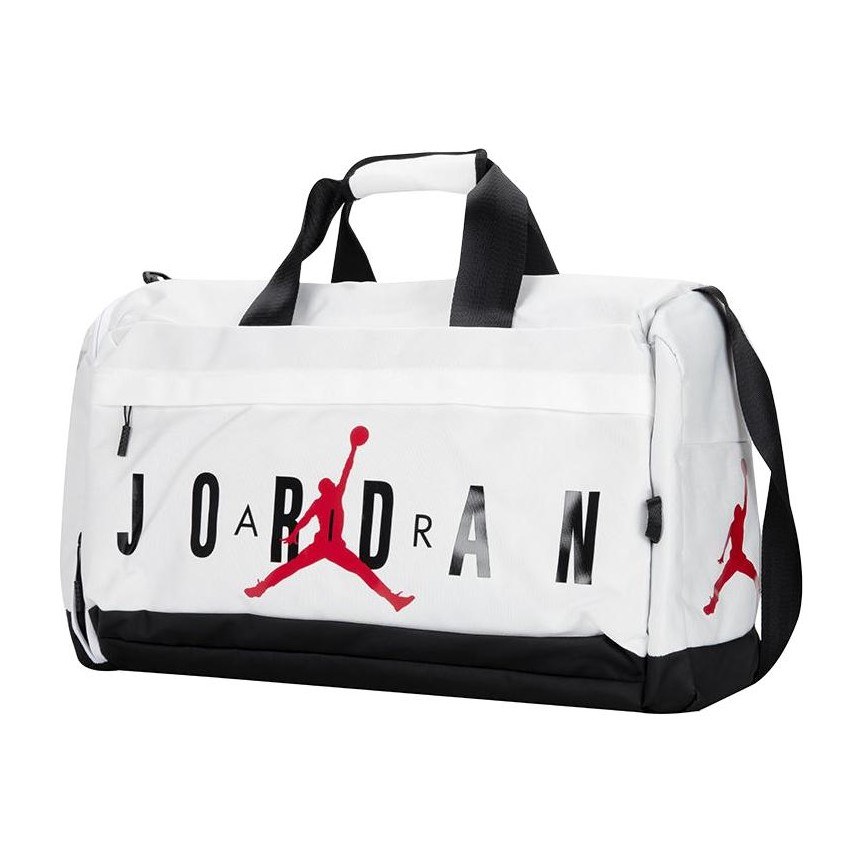 Jordan Travel Gym Bag White