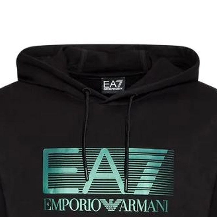 Emporio Armani EA7 Hoodie Black