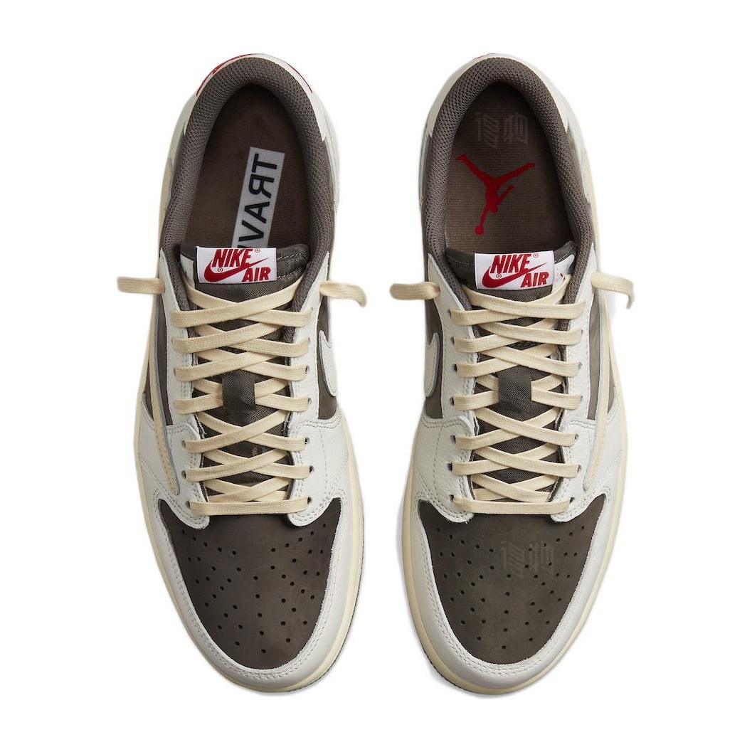 Travis Scott x Air Jordan 1 Low OG "Sail and Ridgerock"