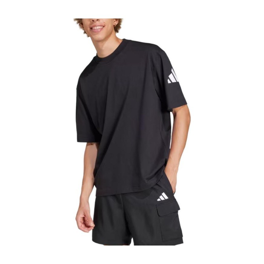 adidas Essentials Loose Fit 3 Bar Logo Tee T
