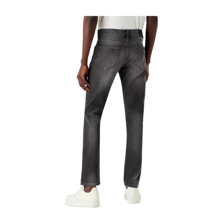 Emporio Armani SS23 Straight Jeans Black