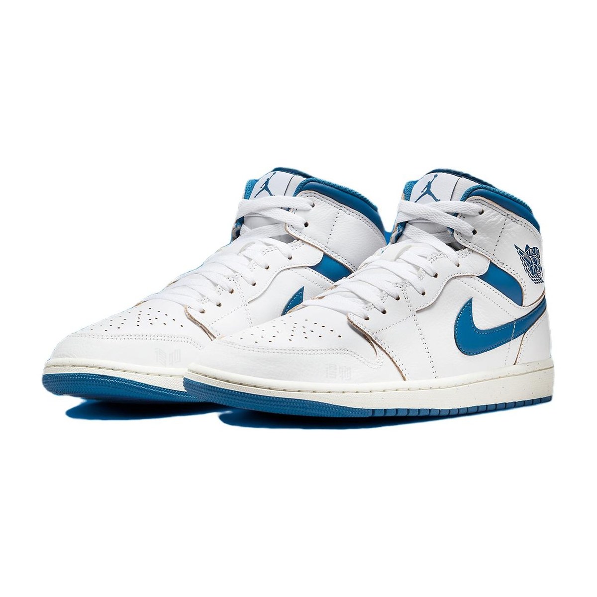 Jordan Air Jordan 1 Mid White Blue